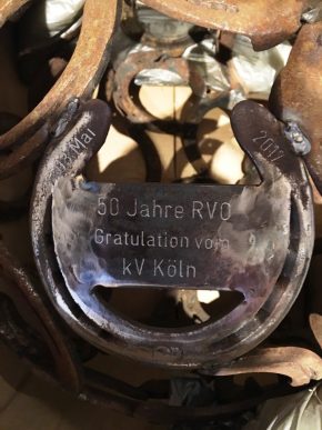 Foto Hufeisenkugel RVO 50jährig Gravur